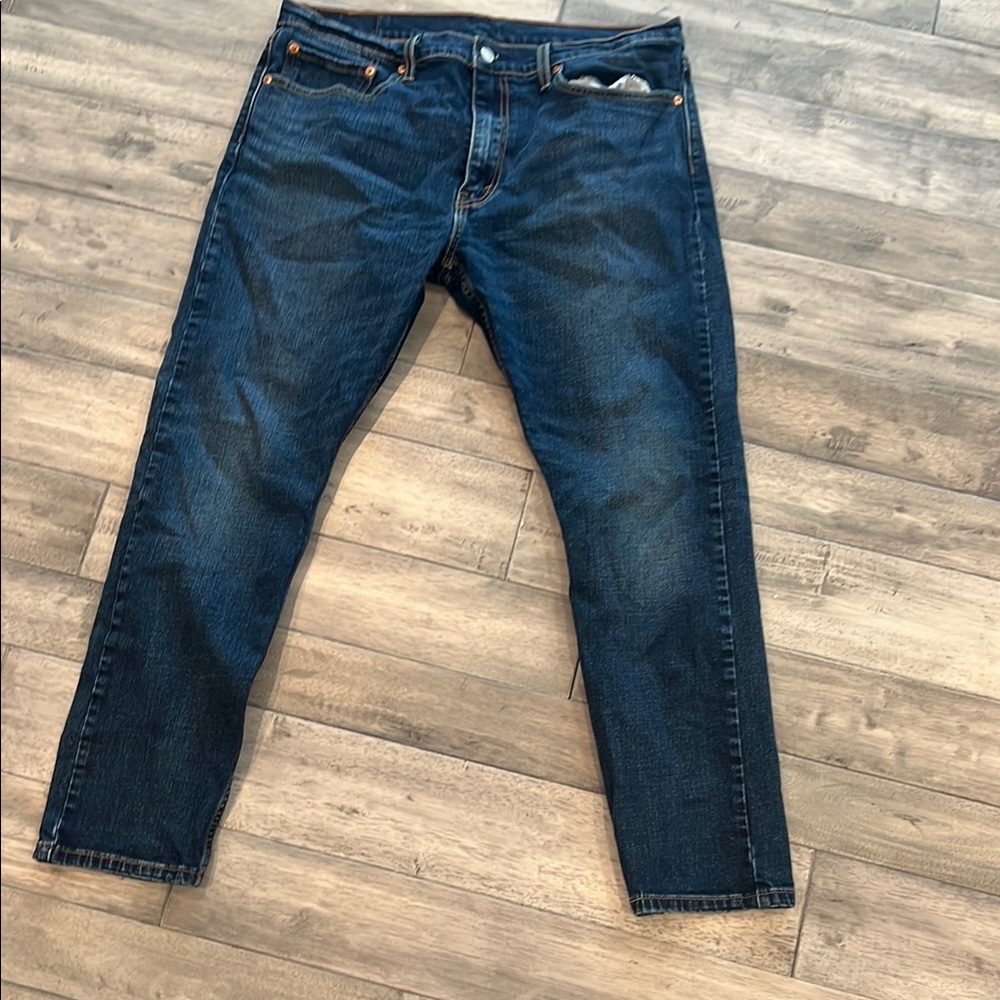 Levi's Blue Straight Jeans with Classic Wash